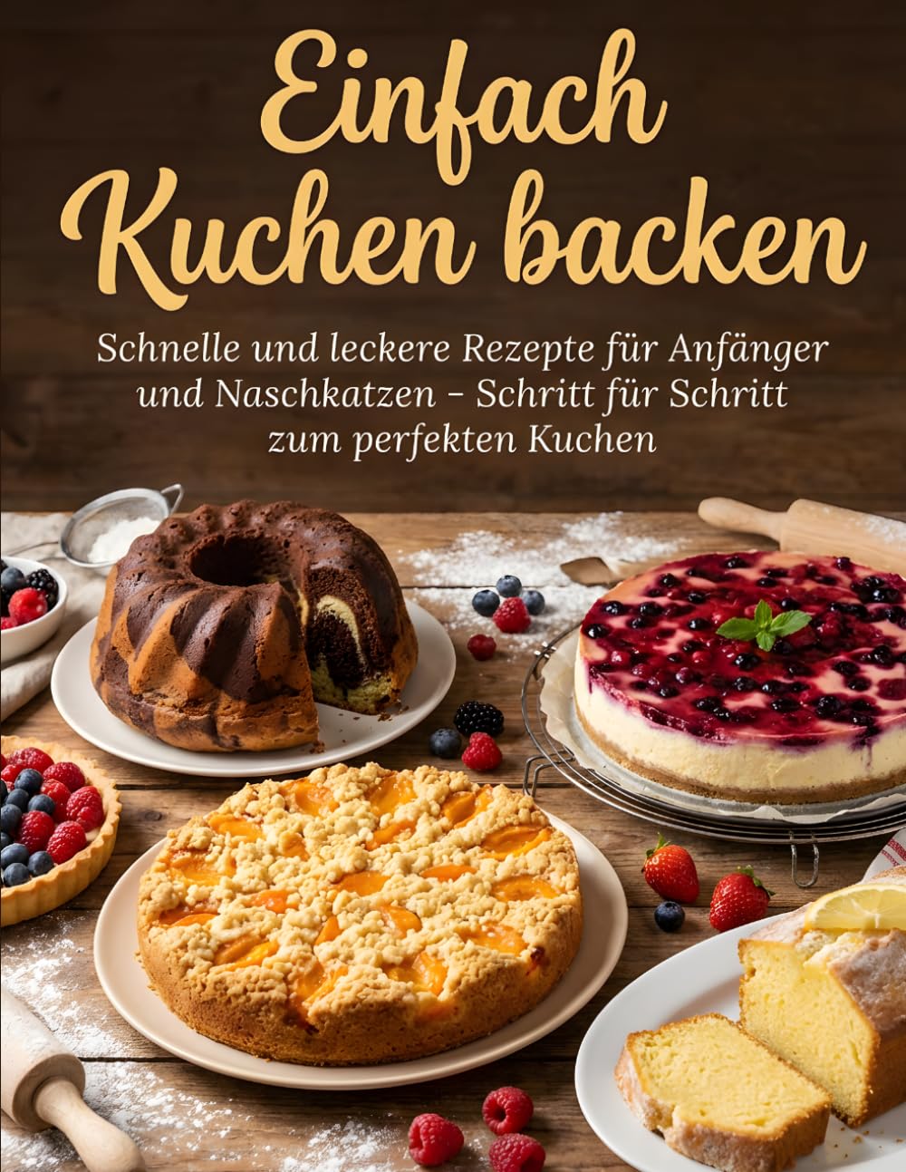 Einfach Kuchen backen: Schnelle und leckere Rezepte für An fänger und Naschkatzen Schritt für Schritt zum perfekten Kuchen