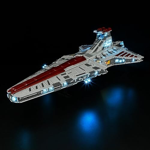 LIGHTAILING Luz para Lego- 75367 Venator-Class Republic Attack Cruiser - Kit de iluminación LED compatible con el modelo de bloques de construcción