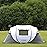 EchoSmile Instant Pop Up Camping Tent, 2/4/6 Person, Easy Setup Tent, Water Resistant Dome, Portable with Carry Bag