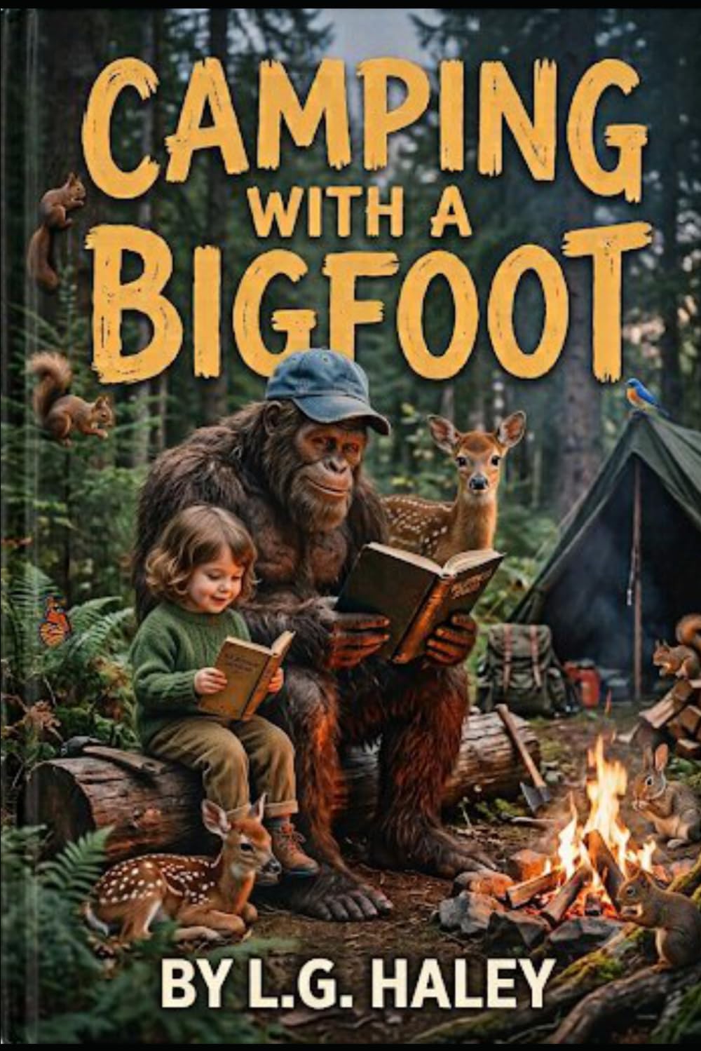 CAMPING WITH A BIGFOOT: A CRYPTID TALE