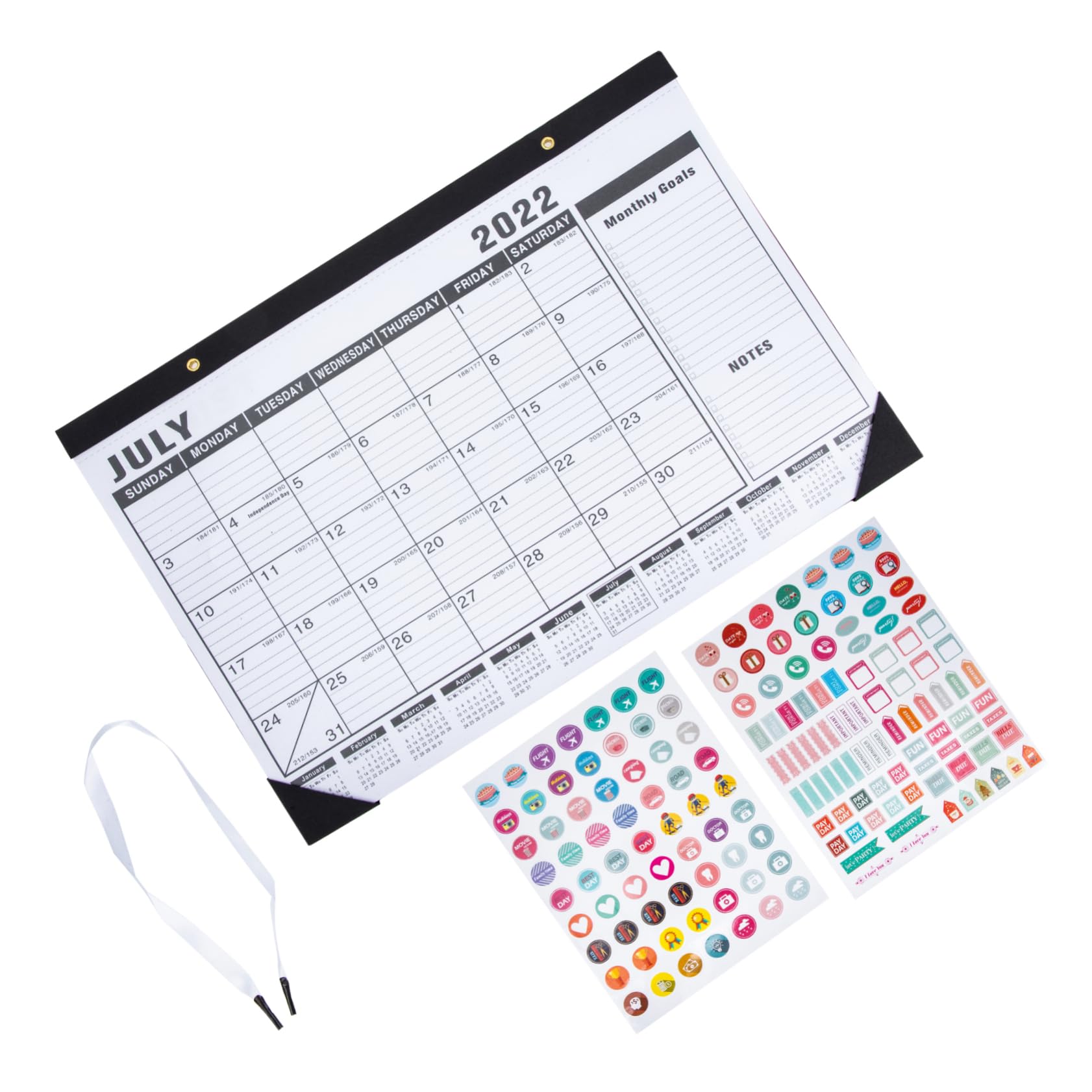 SEWACC 3 Piezas Calendario de pared 2023 conveniente calendario mensual suministros para el hogar organizador mesa escritorio calendarios de mesa calendario de escritorio ingles Papel