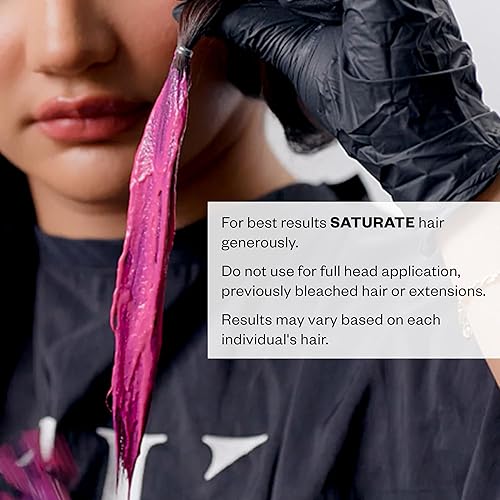 Miniatura 3 de IGK Color Bright One Step Bleach & Color Kit para piezas de acento rompehielos, rubio frío, procesamiento de color en un solo paso + repone +