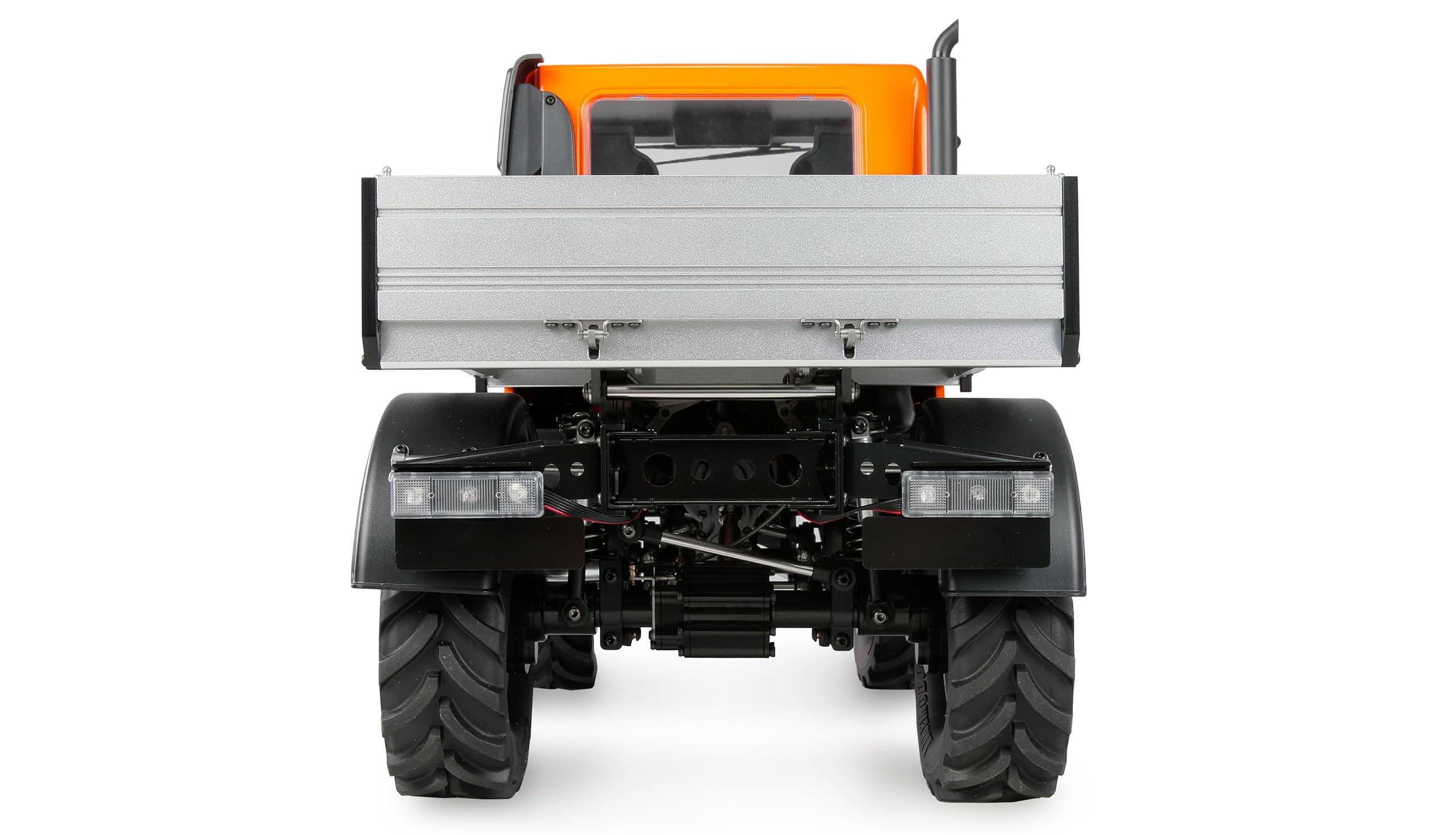 Amewi Mercedes-Benz Unimog Geräteträger 4WD 1:10 ARTR orange RC ferngesteuert Lizenz Fahrzeug
