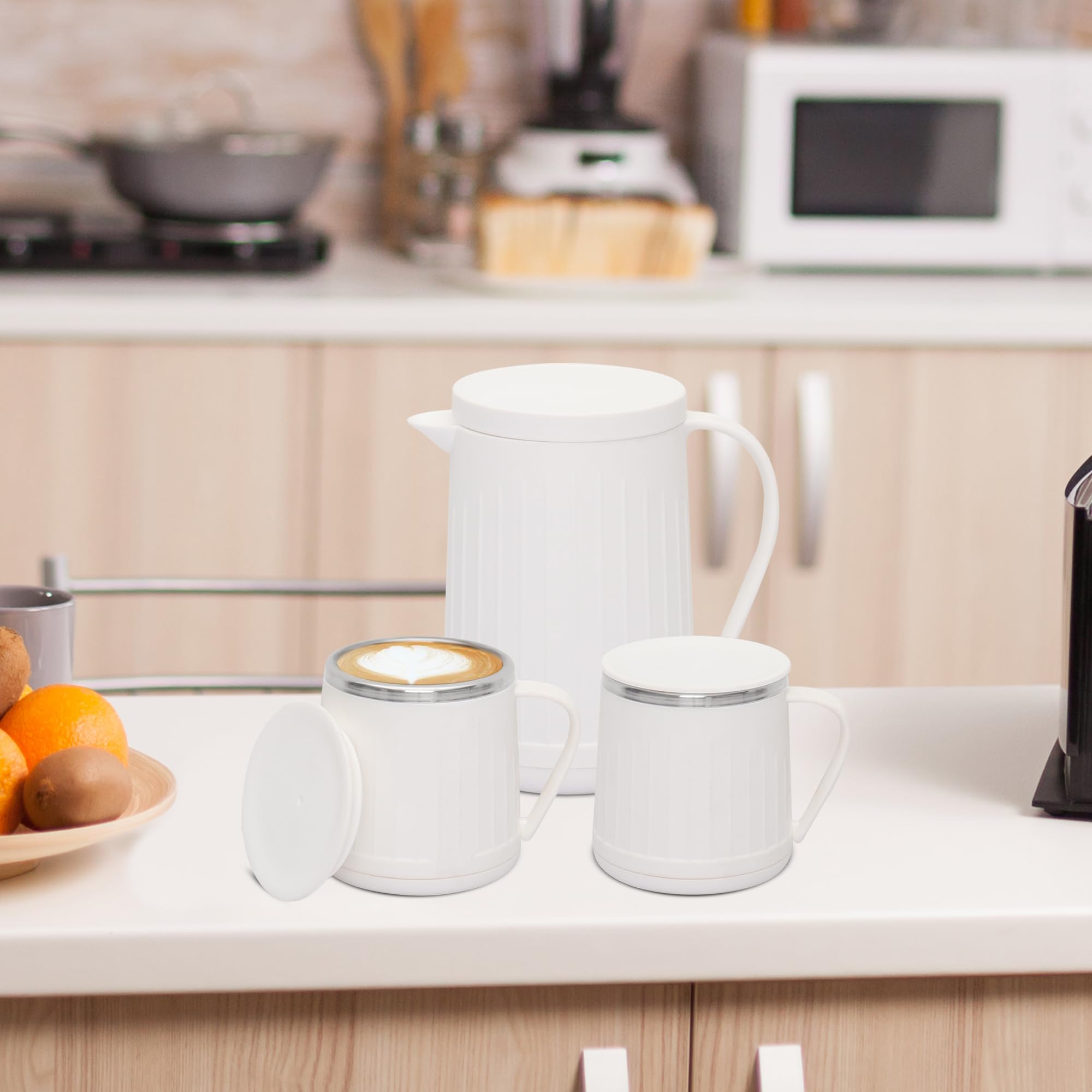 Jaypee Kupket Inner Insulated stainless steel Jug with 2 Cup