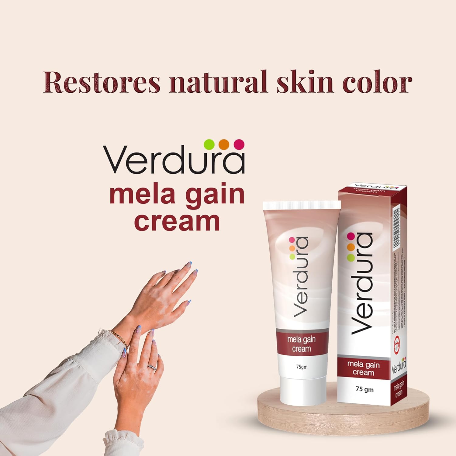 Verdura Mela Gain Cream 2.54 Fl Oz (Pack of 3)