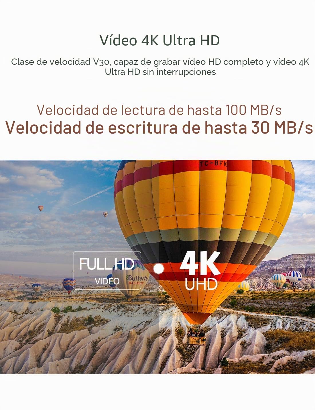 Netac 128 GB Tarjeta Micro SD MicroSDXC, Tarjeta MicroSDXC, A1, U3, C10, V30, UHS-I, hasta 100 MB/s de Lectura para Teléfono, Videocámara, Nintendo Switch, Teléfono Inteligente, Tableta