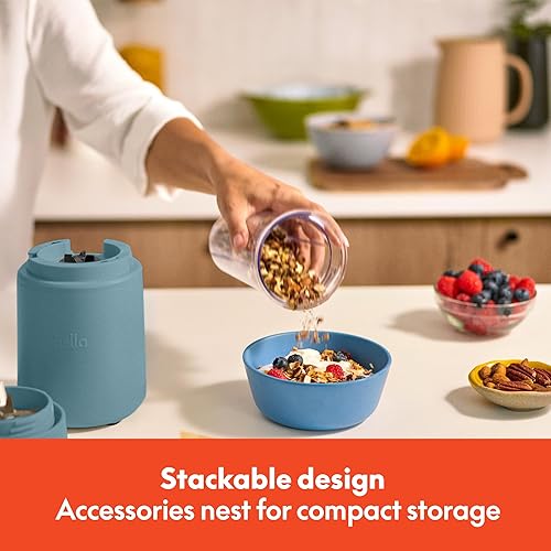 Miniatura 6 de bella 6 licuadoras portátiles Rocket, exprimidor y máquina de batidos, diseño de prensa y giro, piezas EverGood y sin BPA aptas para lavavajillas,