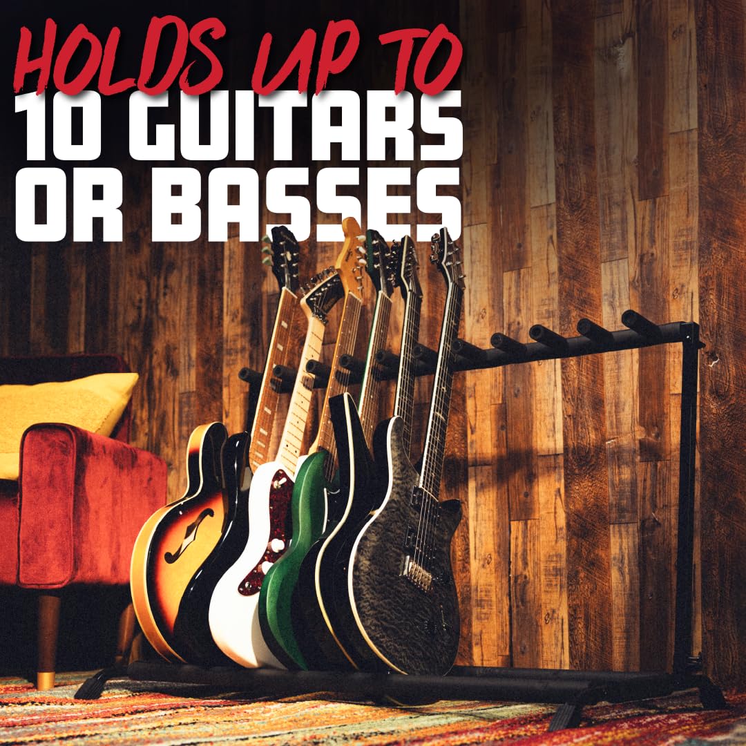 Snapklik.com : Rok-It Gator Frameworks Multi Guitar Stand Rack