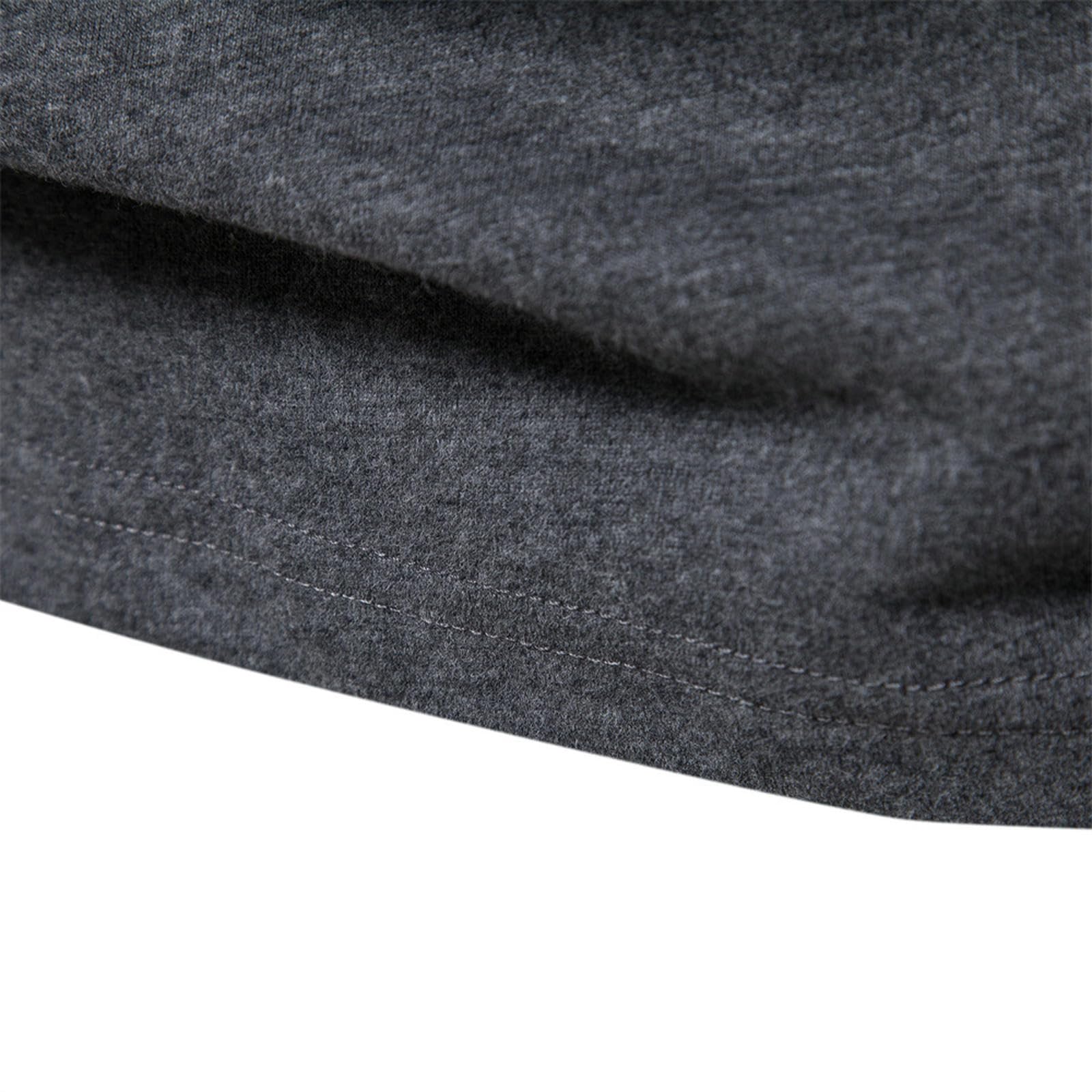 Męski T-shirt z długim rękawem, koszulka z okrągłym dekoltem, z długimi rękawami, podstawowa koszulka z napisami, brązowy-XL