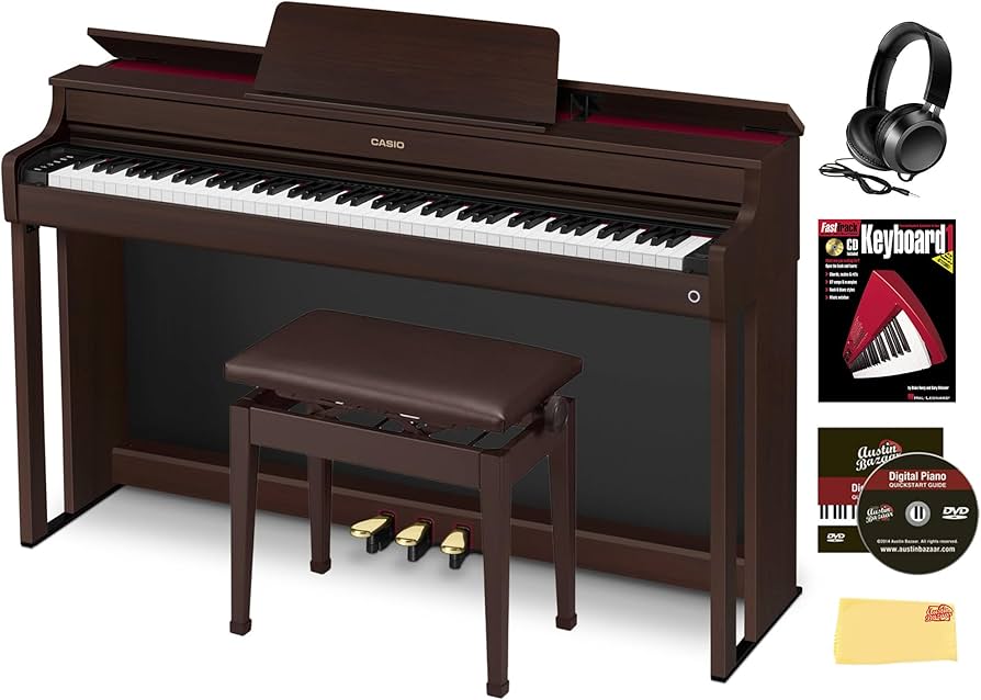 Amazon.com: Casio AP-300 CELVIANO 88-Key Digital Piano - Brown