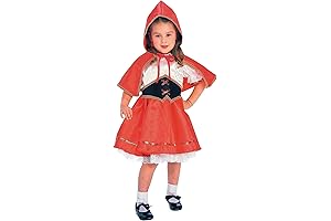 Adorable Toddler Lil Red Riding Hood Costume for Enchanting Adventures