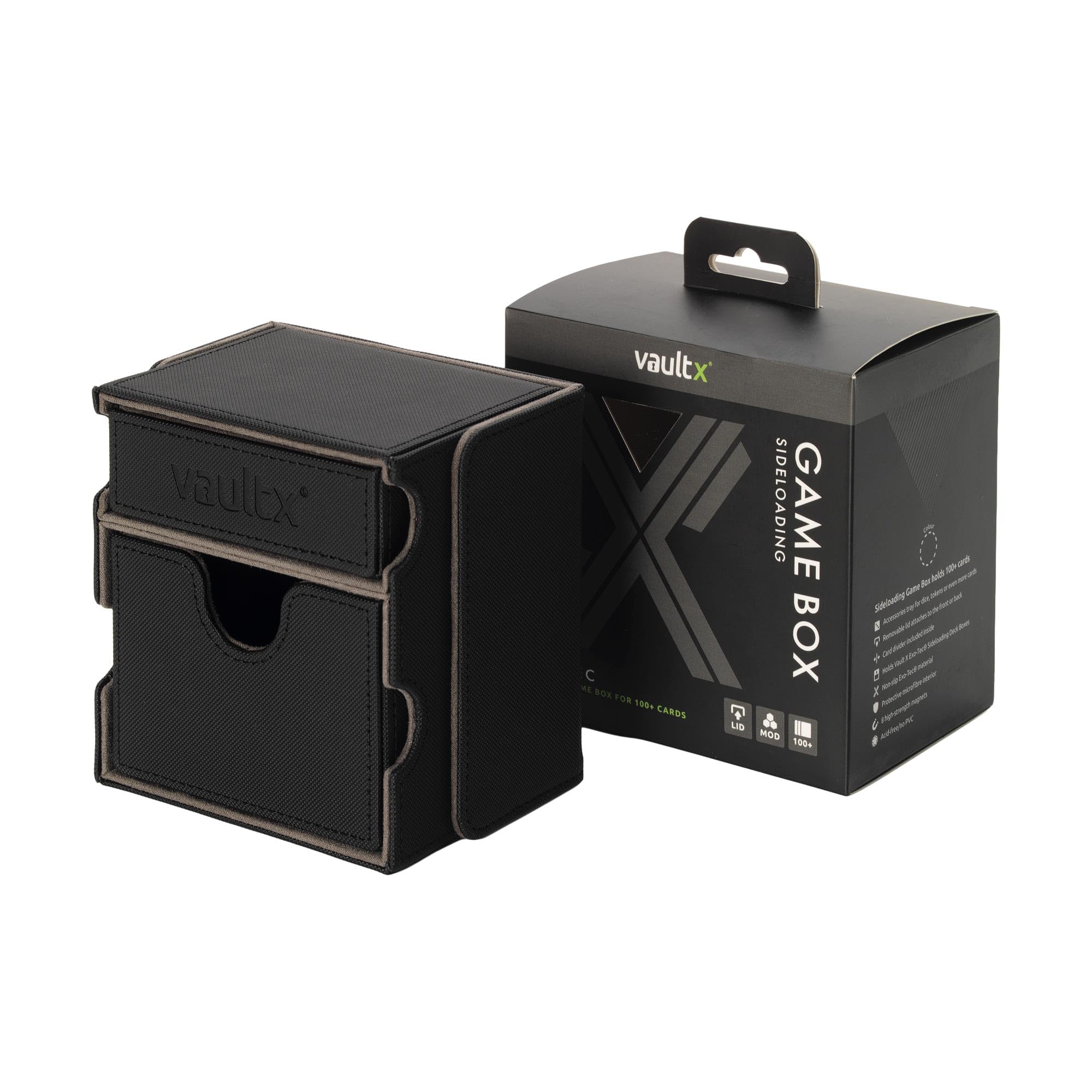 Amazon.co.jp: Vault X Exo-Tec モジュラーゲームボックス 100+デッキ