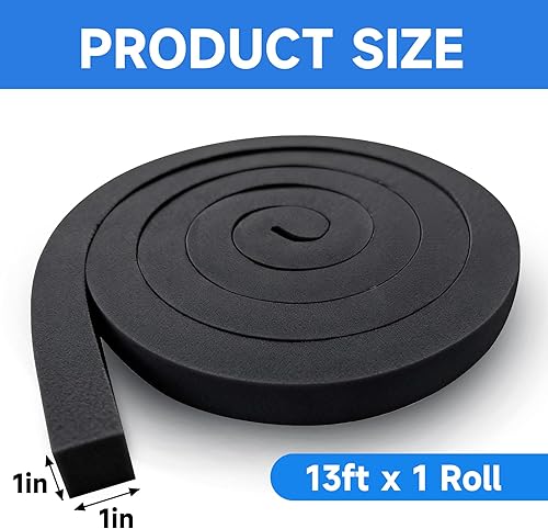 Miniatura 2 de Tira de sellado para ventana de aire acondicionado, 1 pulgada de ancho x 1 pulgada de alto, ajuste universal para aire acondicionado portátil,