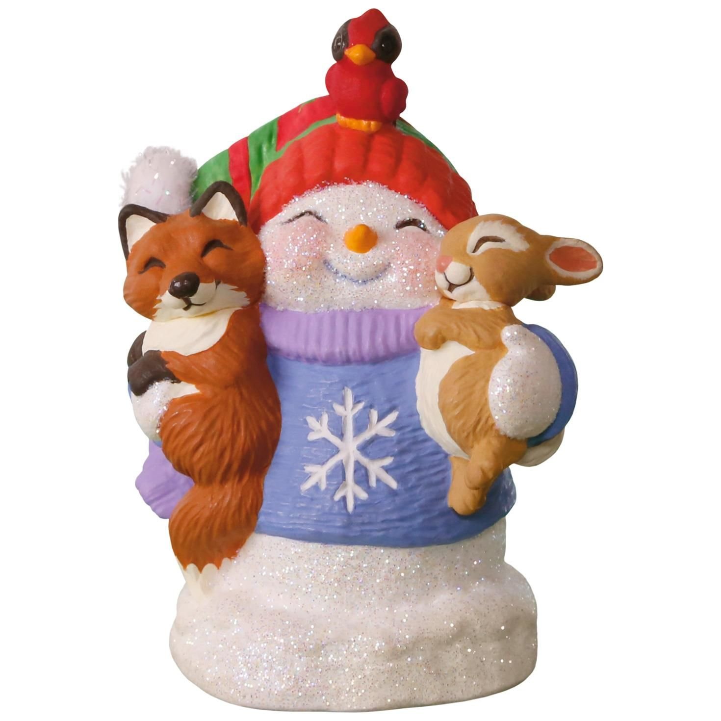 Décoration de Noël Snow Angel Hallmark Keepsake 2017 figurine suspendue