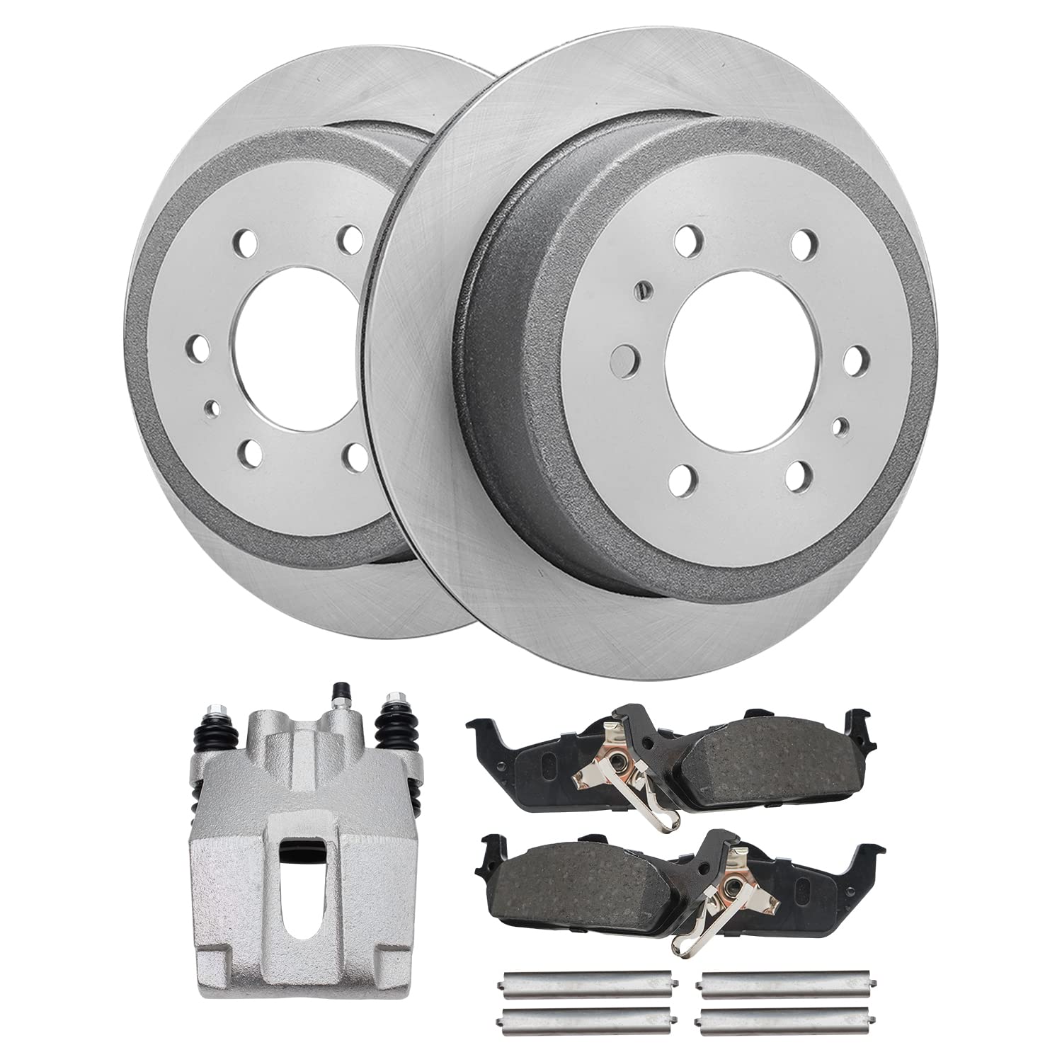 Detroit Axle - Rear Brake Kit for 04-11 Ford F-150, 06-08 Lincoln Mark LT