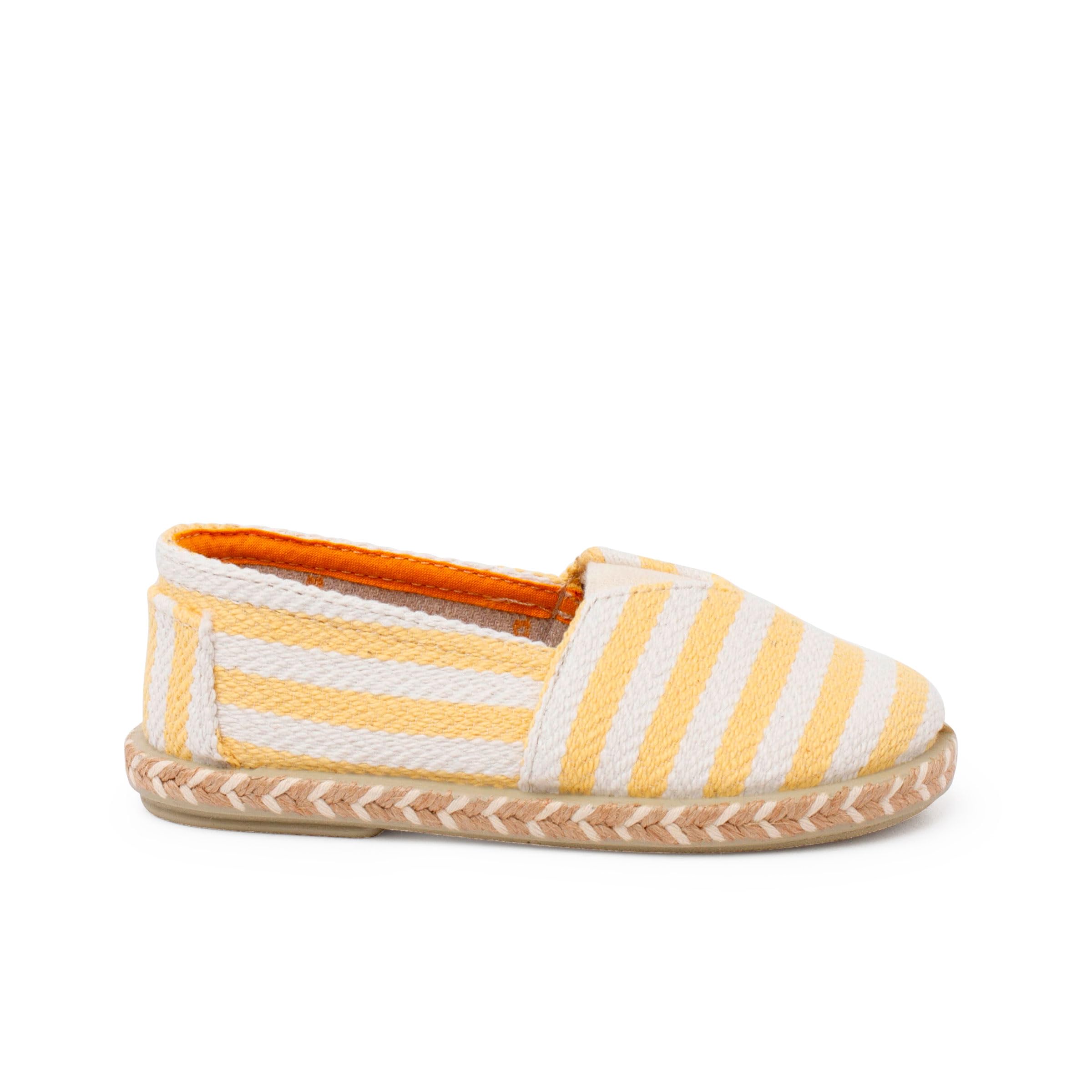 Pisamonas Espadrilles Rayures Style Camping Bande Élastique