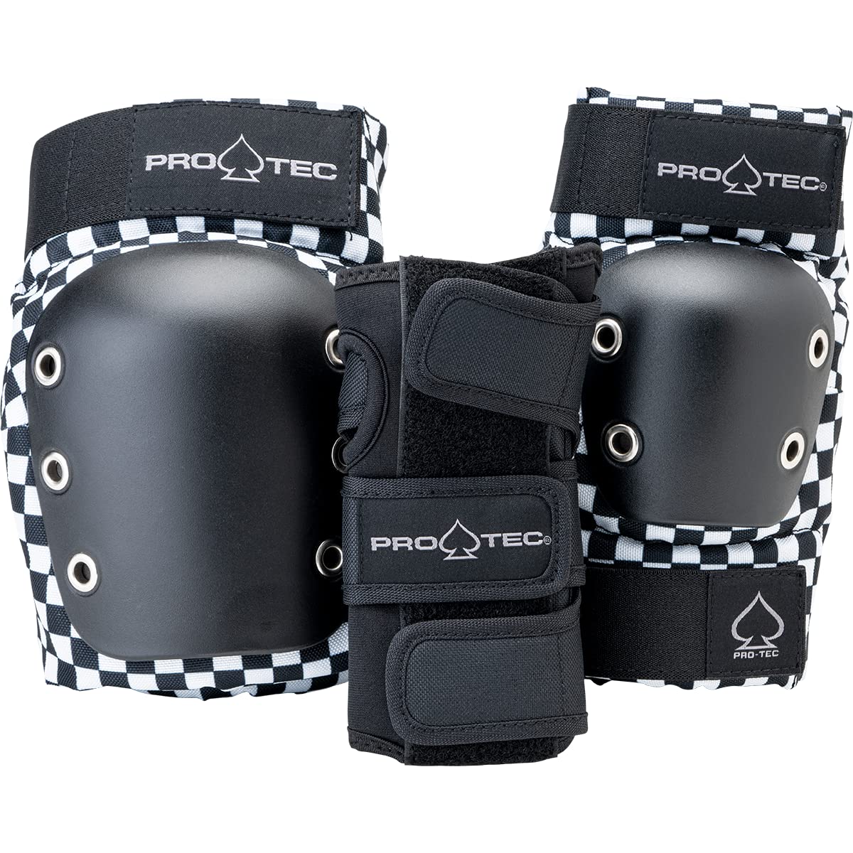 Protec Junior 3 Pack Open Back Youth-Small-Checker