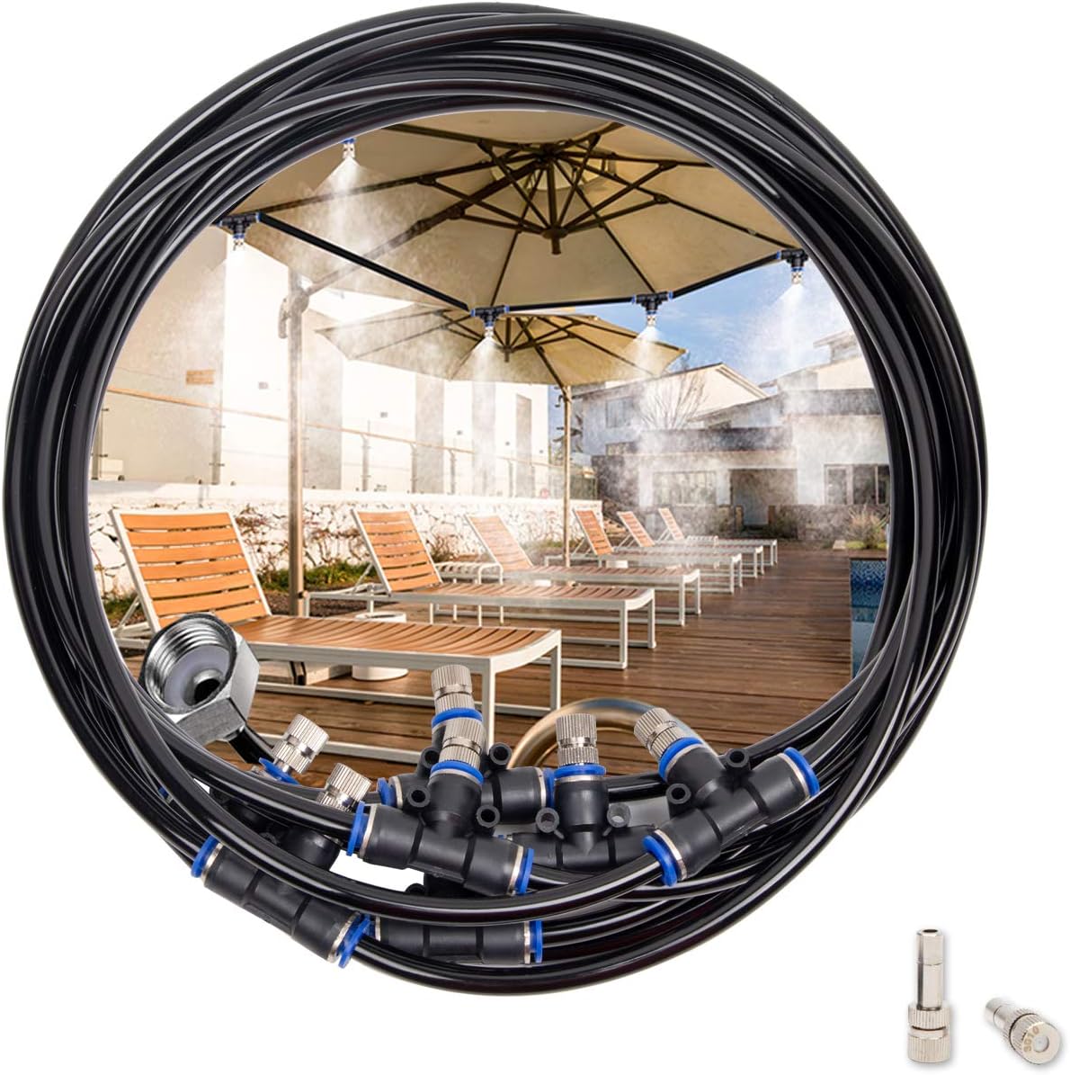 Misting Cooling System 18M black