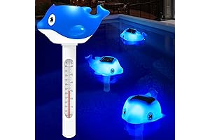 Floating Shark Solar Pool Thermometer