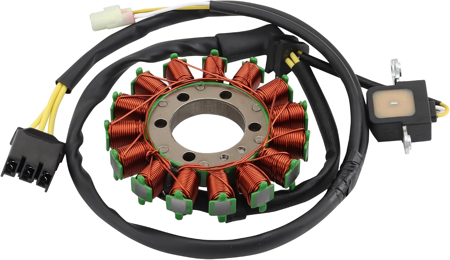 WOOSTAR 18 Coil 5 Wire Magneto Stator Replacement for CBR1000RR Fireblade 2008 CBR1000RR8 CBR1000RR Fireblade 2009 CBR1000RR9 OEM 31120-MFL-641