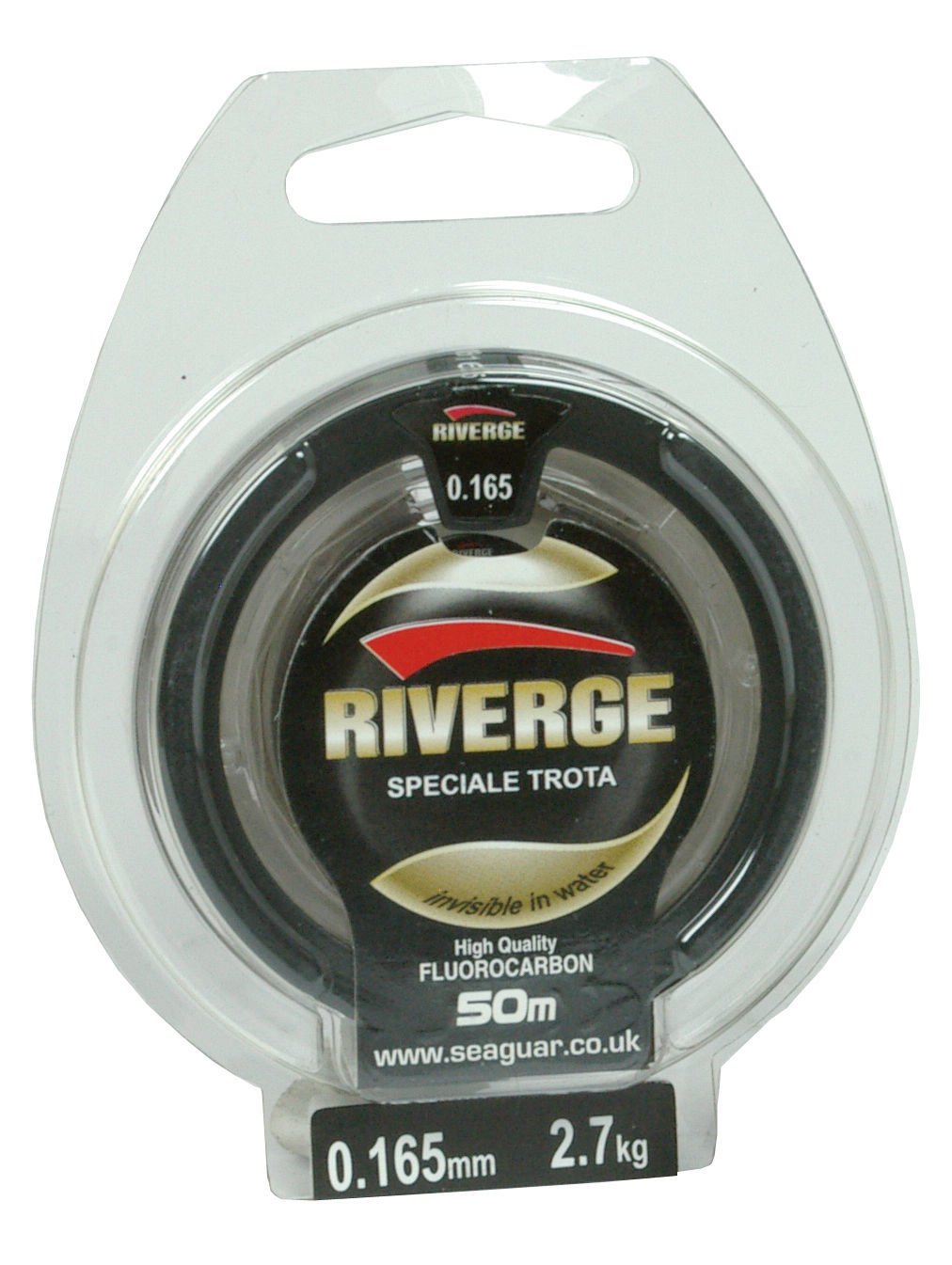 Seaguar Hilos de Pesca Riverge Trota Colmic 0.16 mm 50 m Fluorocarbono Spinning Surfcasting Boloñesa