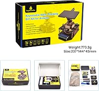 KEYESTUDIO Arduino Napkövető Elektronikai Készlet - Hőmérséklet és Páratartalom Érzékelővel, BH1750 Fényérzékelővel - Programozási Oktatóját 7