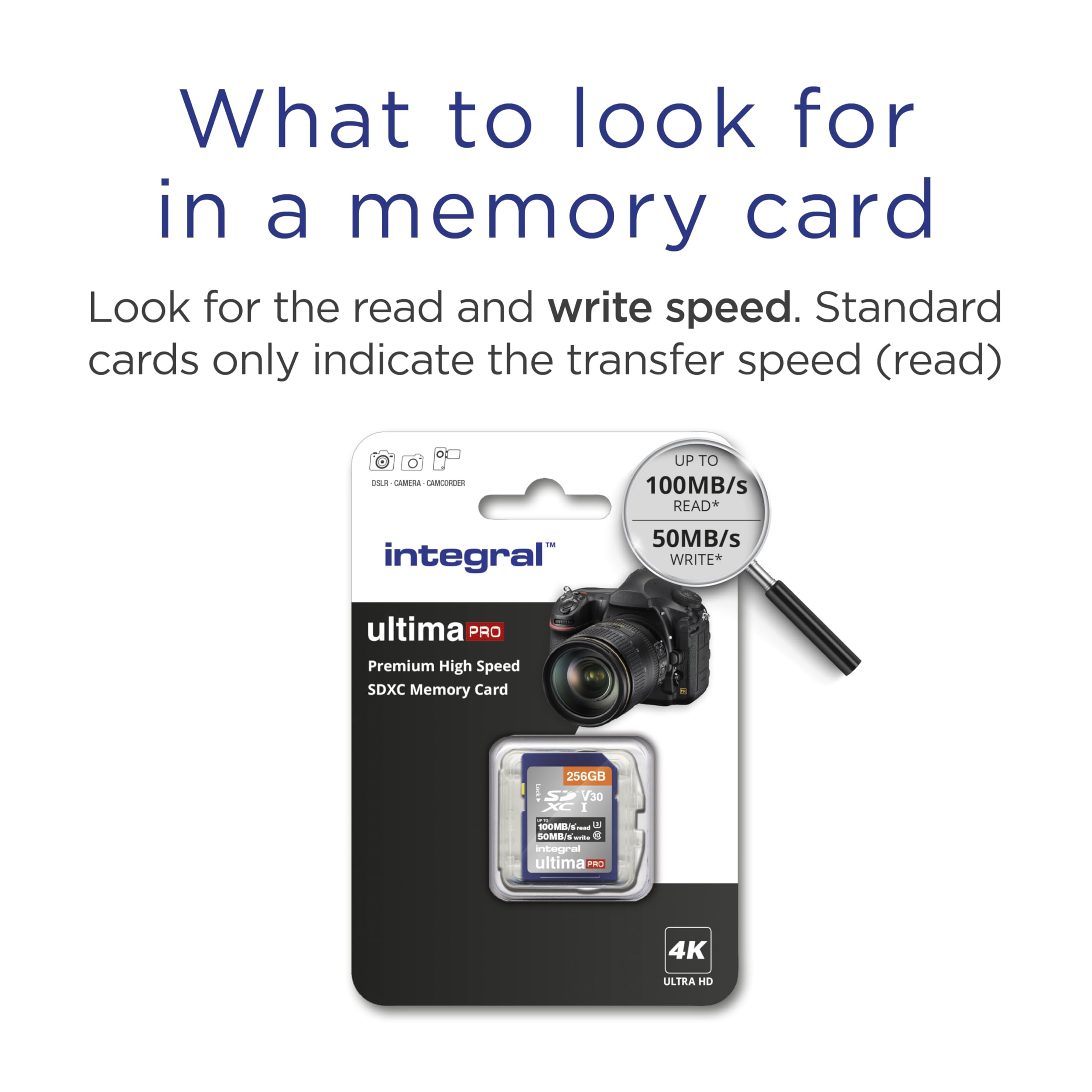 Integral High Speed Scheda Di Memoria MicroSDHC/XC Da 256 GB, Con Adattatore SD, U3, V30, A1, Per Smartphone E Tablet