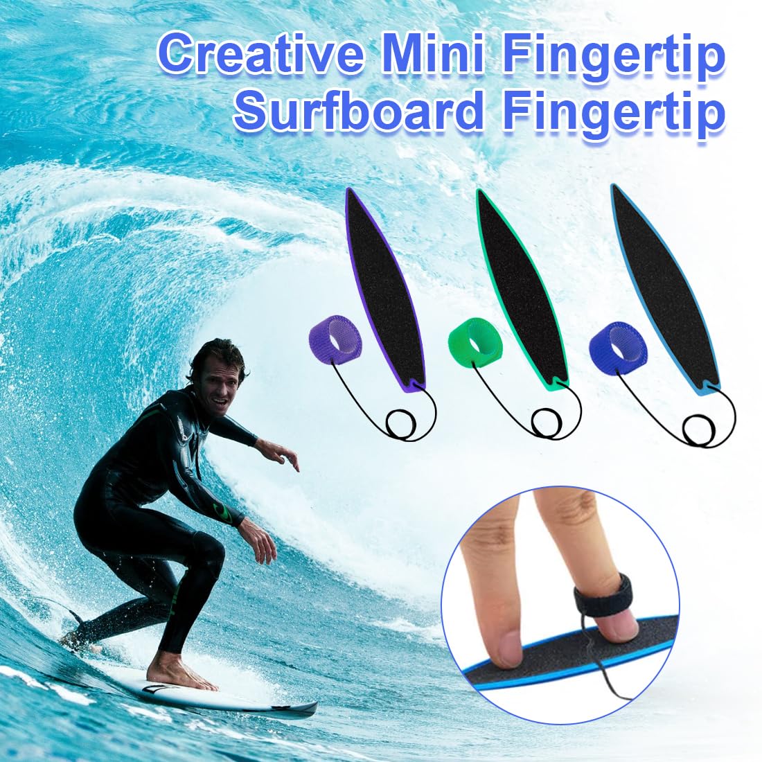 Tablas de surf en miniatura para niños y adultos 7 colores