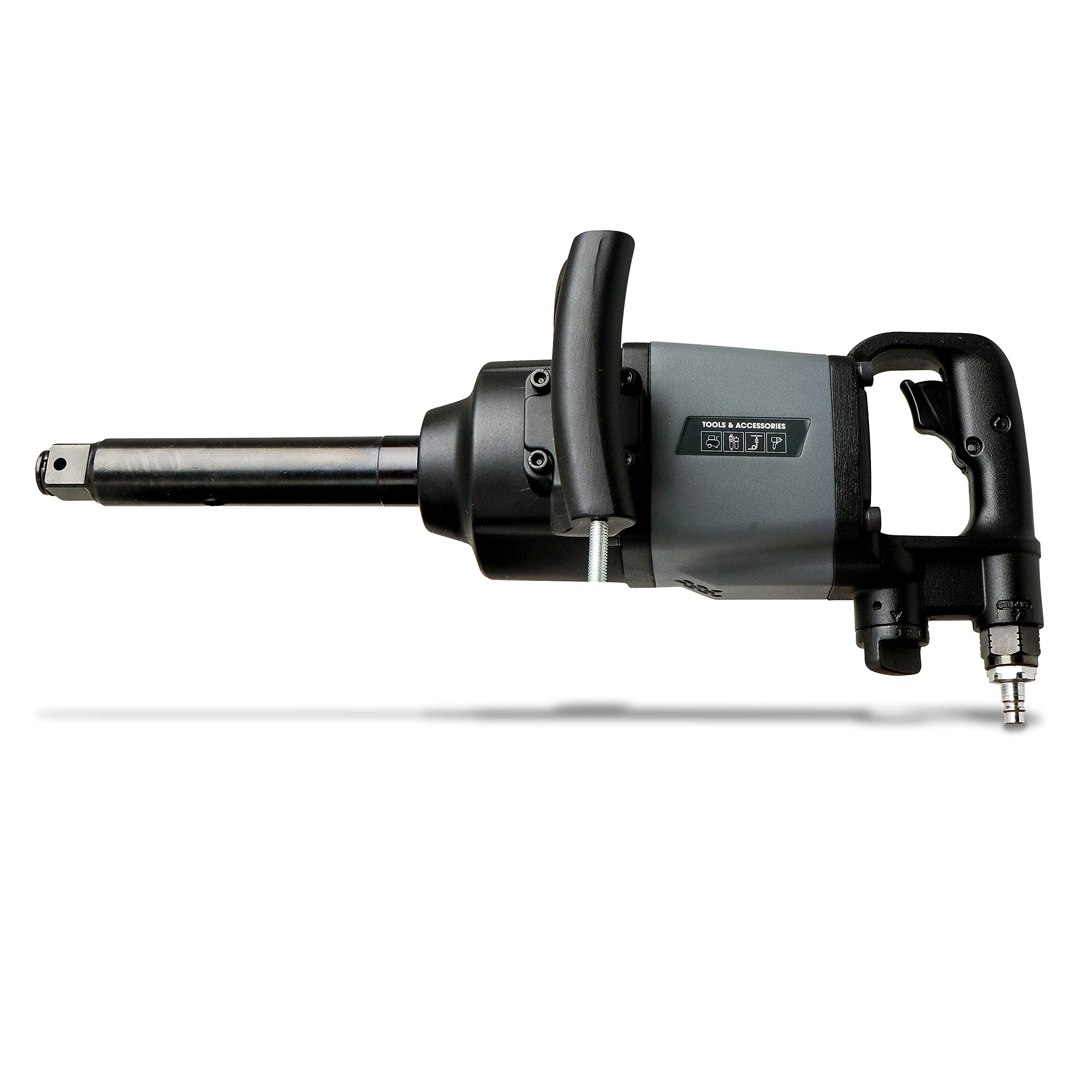 ABAC 1" L Avvitatore pneumatico a percussione COMP PRO - Anche per la sostituzione di pneumatici doppi e pesanti - Per camion, macchine agricole