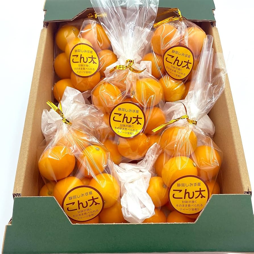 Amazon.co.jp: こん太きんかん (M〜4L) 5袋セット(約750g) 金柑