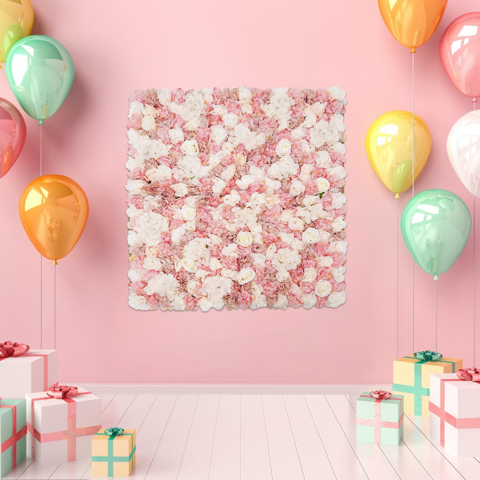 1 * 1m Künstliche Blume Wandtafeln, Kunstrosen