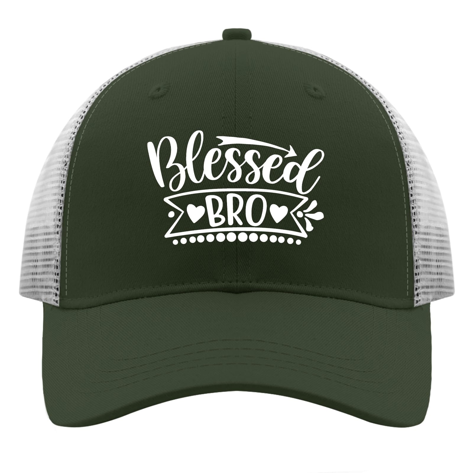Bottom Cap bessed broo withh Hearts Baseball Caps, Graphic Baseball Cap for Men