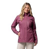 Columbia Pouring Adventure 3 - Giacca impermeabile da donna, color malva anticato