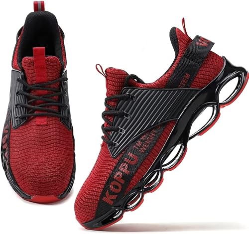 Miniatura 6 de SKOKOD Steel Toe Shoes for Men Puncture Proof Sneakers Men's Non-Slip Composite Toe Safety Shoes Slip On Comfortable Industrial Construction Work