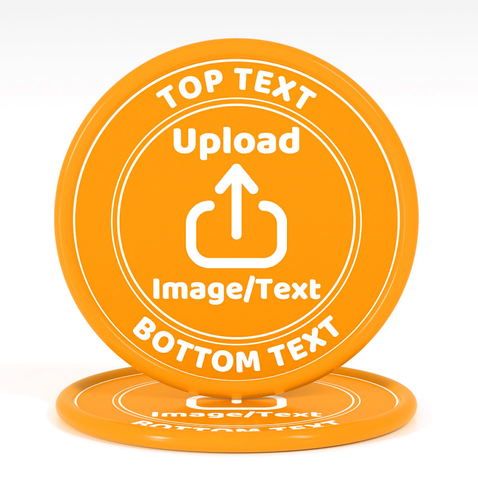 200-1000 fichas de póquer de plástico personalizadas, fichas de bebidas personalizadas con tu propio logotipo, imagen y texto, impresión a todo color de doble cara para bar, fiesta, tarjetas