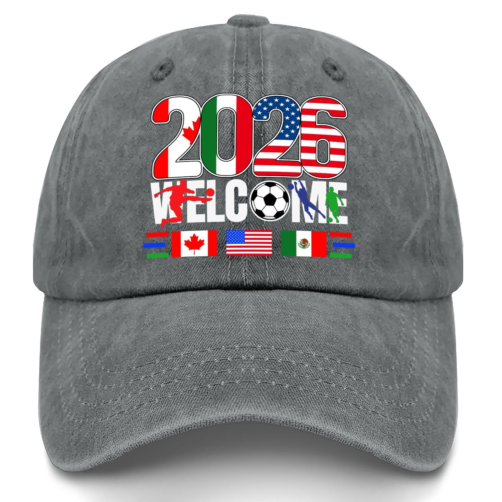 2026 Cup Hat, USA Canada Mexico World Cup Soccer Cap, Host Country Soccer Football Cap, Cotton Baseball Hat for Men Women — view 9