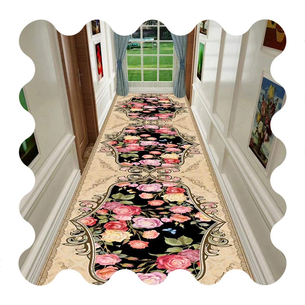 Tapis de passage d'allée style traditionnel pour une entrée chic