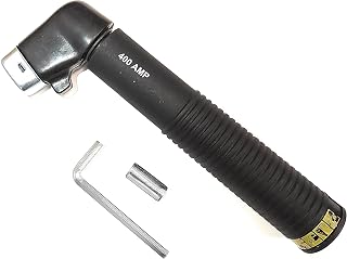 MapleWeld Electrode Holder 200A & 400A Shortstub Bernard Style Stinger for Stick SMAW Welding (400A)