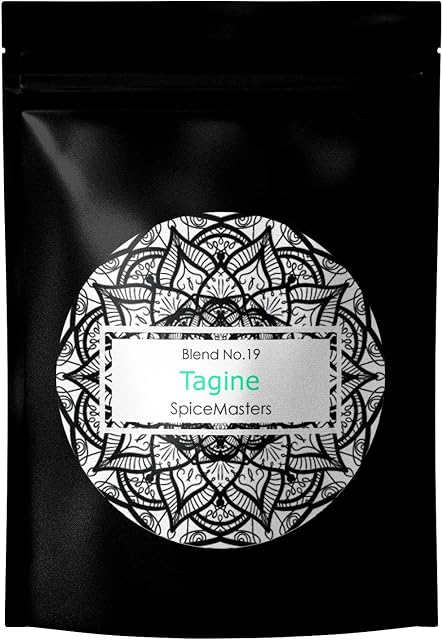 Tagine Spice - Moroccan Mix Superior Hand Blended Premium Mix by Spice Masters - Authentic Made Simple (100)