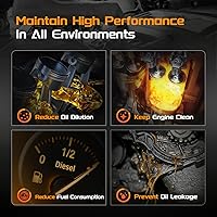 Vista 7 de Depósito de tanque de desbordamiento de recuperación de refrigerante del motor compatible con Buick Verano 2012-2017; Chevrolet Orlando 2012-2014