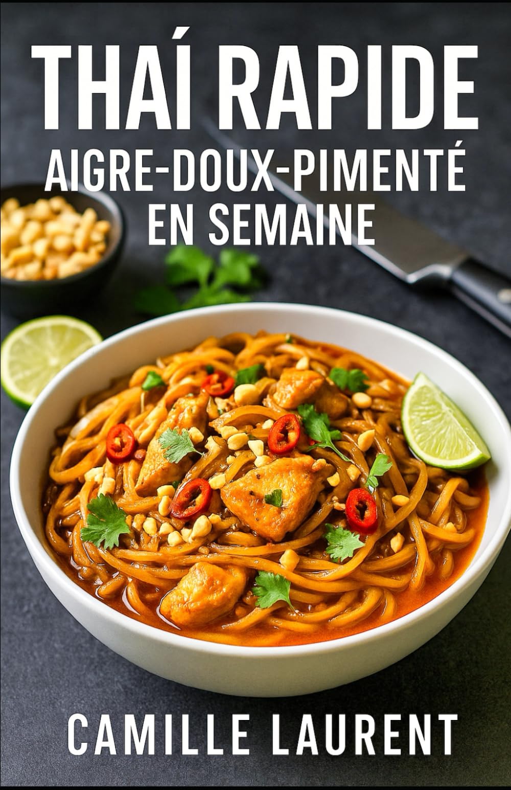 Thaï Rapide — Aigre-Doux-Pimenté en Semaine : 60 recettes de cuisine thaï facile pour les soirs de semaine: Woks, currys, nouilles et bols complets en ... des dîners parfumés, rapides et équilibrés