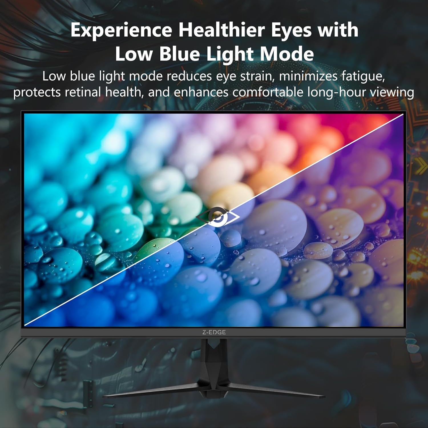 4K Monitor, Z-Edge 27 inch IPS Monitor, UHD 3840x2160 IPS Computer Monitor, 450 cd/m², 160Hz Refresh Rate, 1ms Response Time, G274K Ultra-Thin Bezel - Image 7