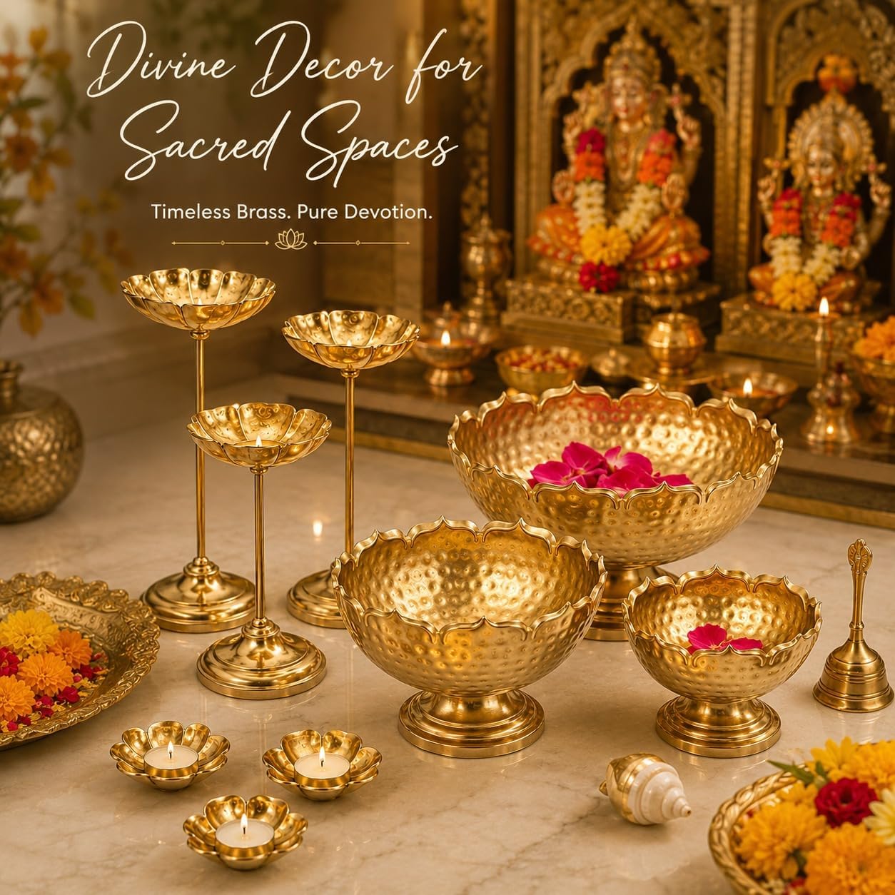 Taj Urli Bowl Set - Handmade Decorative Bowls -2 Taj Urli Bowl Set - Handmade Decorative Bowls -2