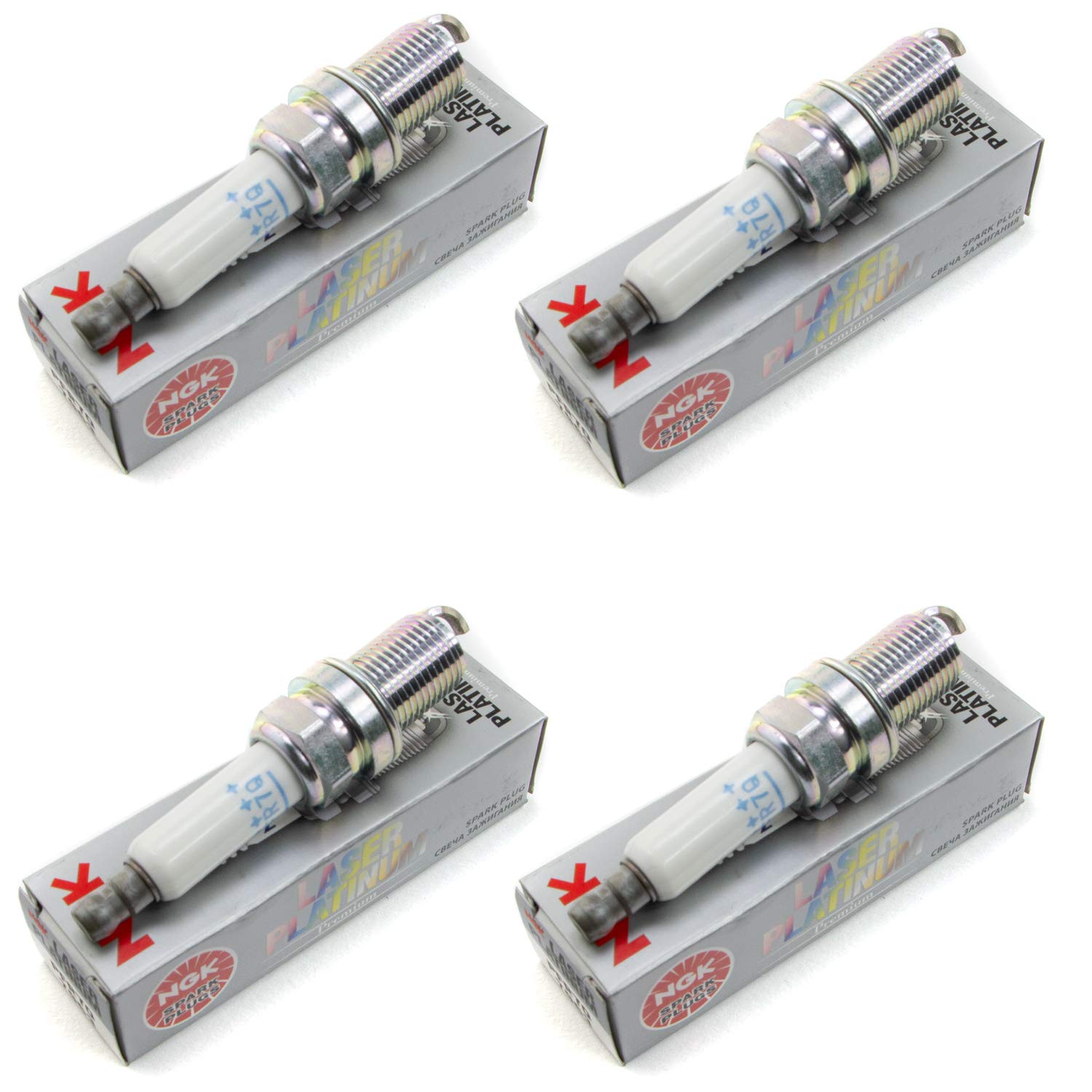 Zündkerze NGK Laser Platinum PFR7Q 7963 Set 4 Stück
