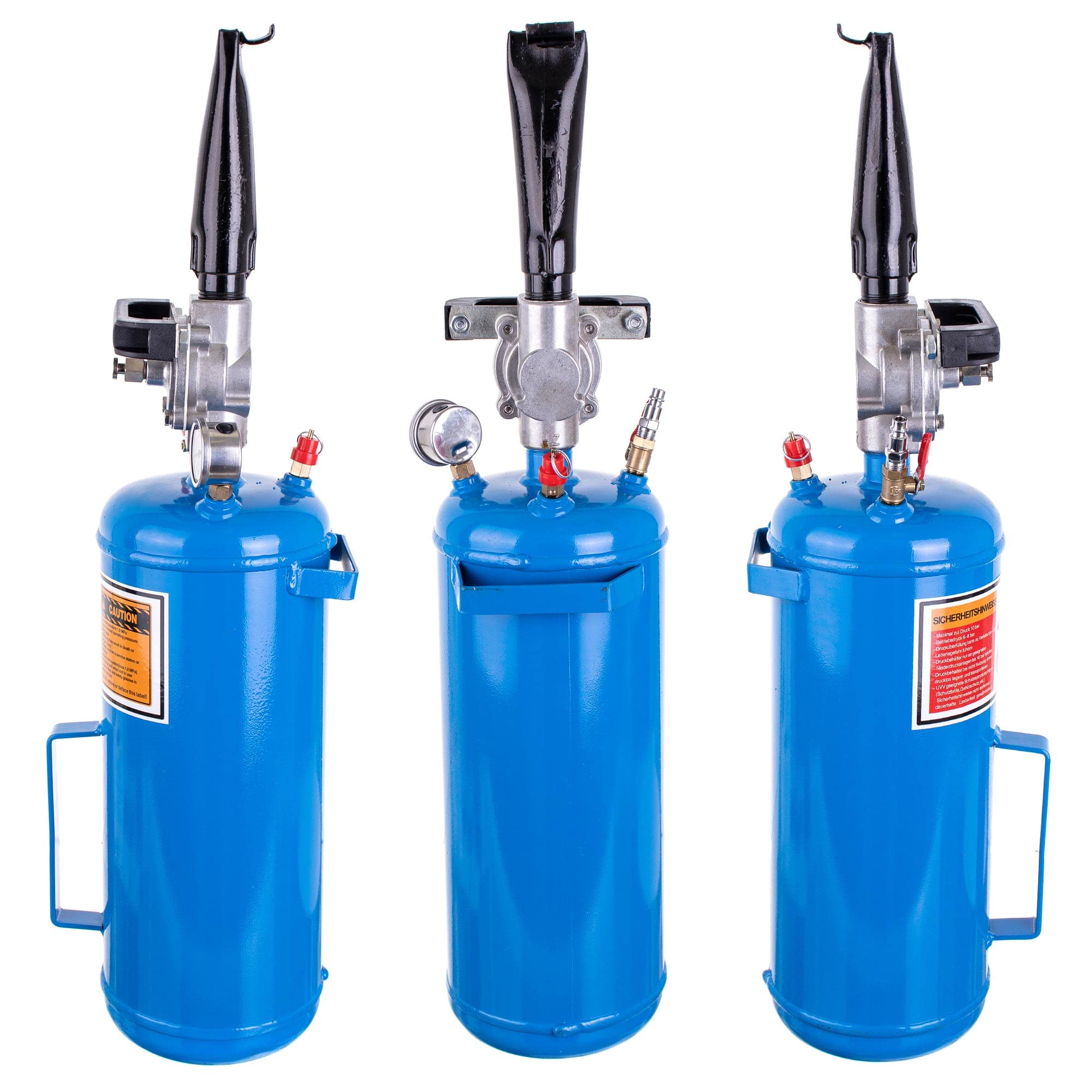 Technic Tire Inflator 8 litri - Pompa di gonfiaggio pneumatici 8 litri / 3,17 galloni -Pneumatico per strumento Air Blaster Booster - Resistente per professionisti - Compressore d'aria