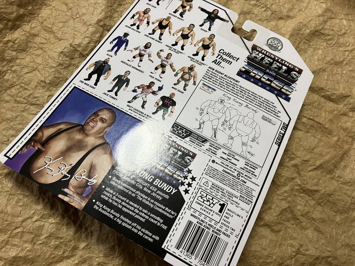 JAKKS社版　WWEプロレスフィギュア キングコングバンディ JAKKS社版 WWEプロレスフィギュア キングコングバンディ ☆限定