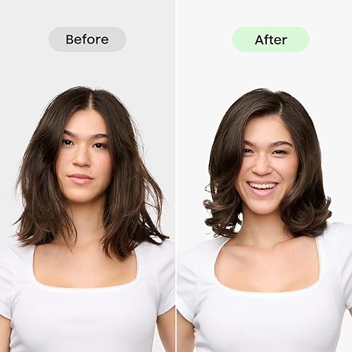 Miniatura 5 de Wavytalk Cepillo secador de pelo de doble voltaje para Europa y viajes internacionales, mini cepillo jet de 110 V-240 V, cepillo secador de pelo