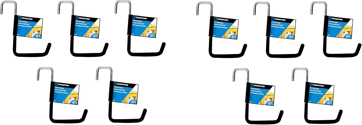 Lehigh SHR26-25 Rafter Hanger, Grey, Large. Sold as 10 Pack