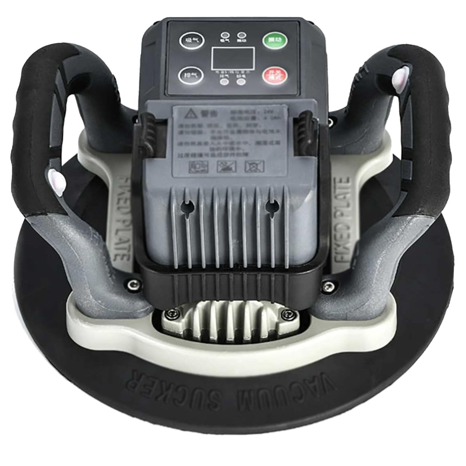 Livellatrice Automatica,Piastrellista per Piastrelle a Ventosa Regolabile,Piastrellatrice Manuale per Piastrelle,Piastrellista per Piastrelle con Vibrazione,doublebattery