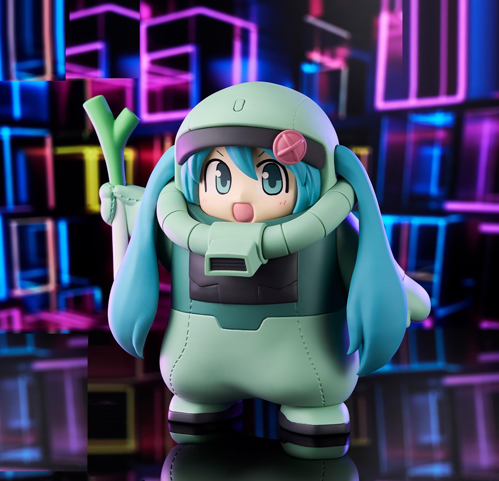 Amazon | ガン*ダム45周年 × 初音*ミク フィギュア ザクぐるみ